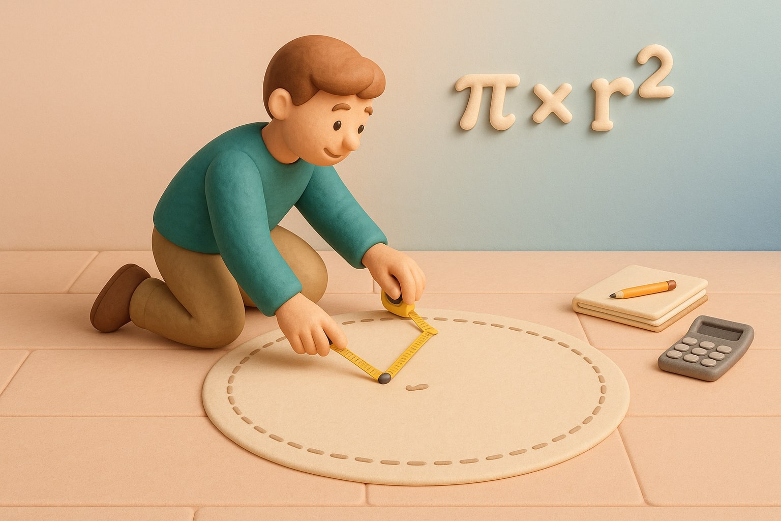 円形面積計算ツール