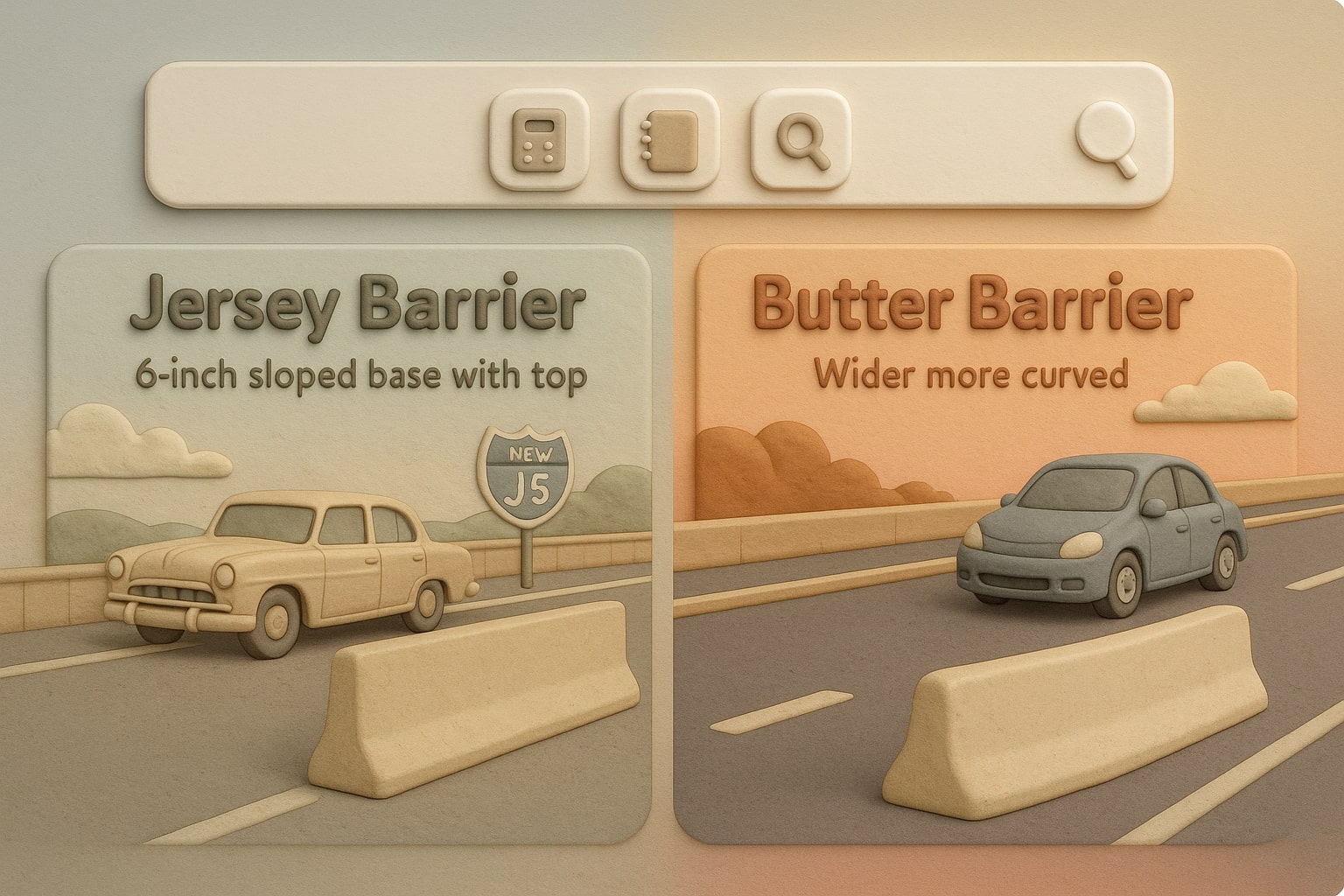 入力欄と即時結果を示し、ユーザーが問題を簡単に解決できる縁石コンクリート計算ツールの動作デモンストレーション