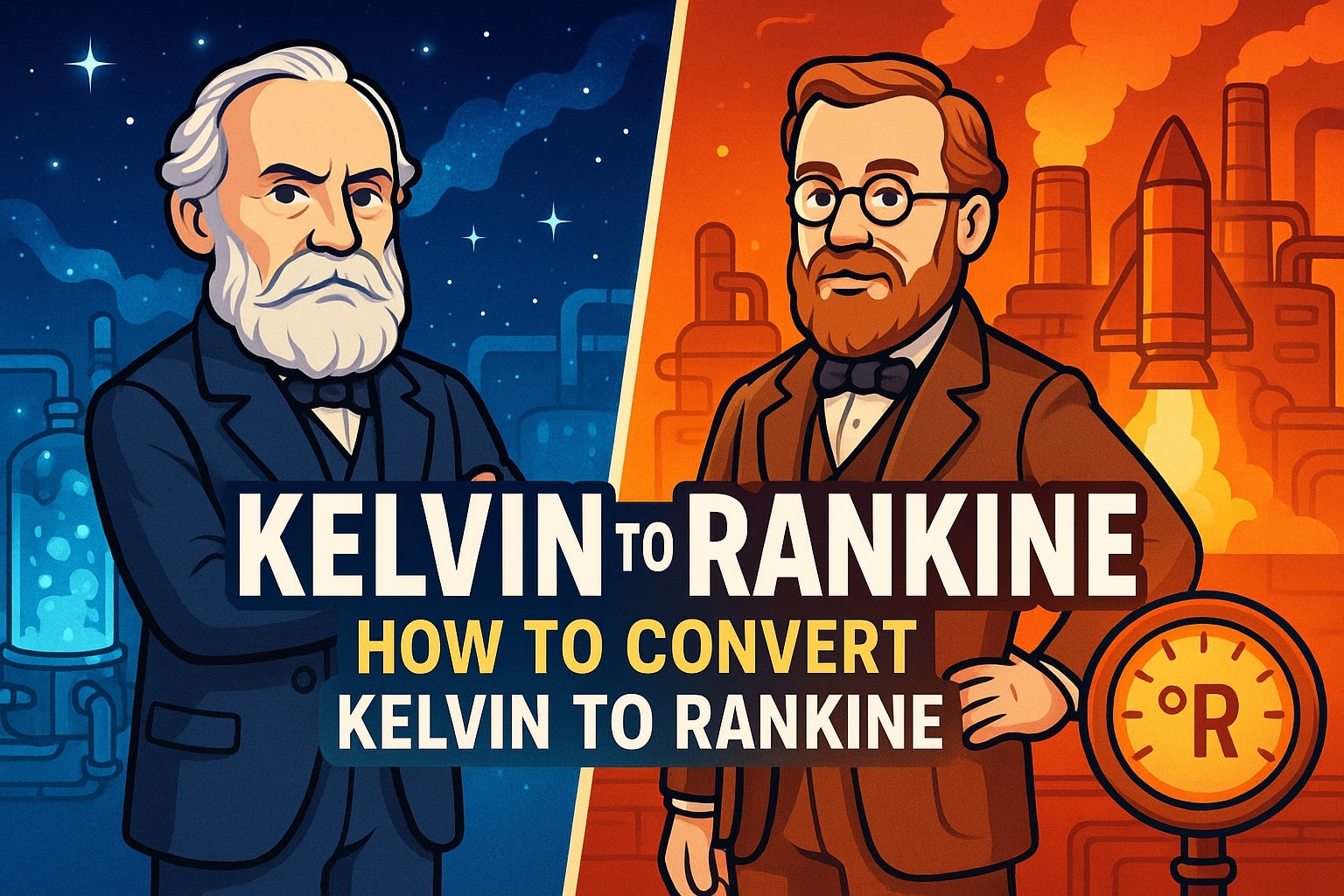 ケルビンからランキンへの変換ツール