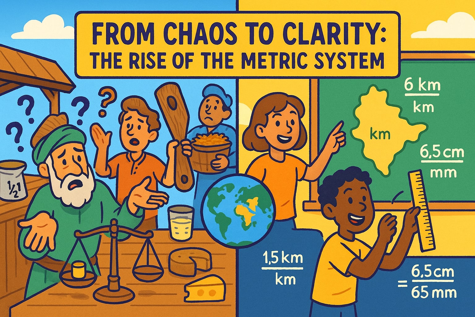 キロメートルからメートルへの変換ツール 2