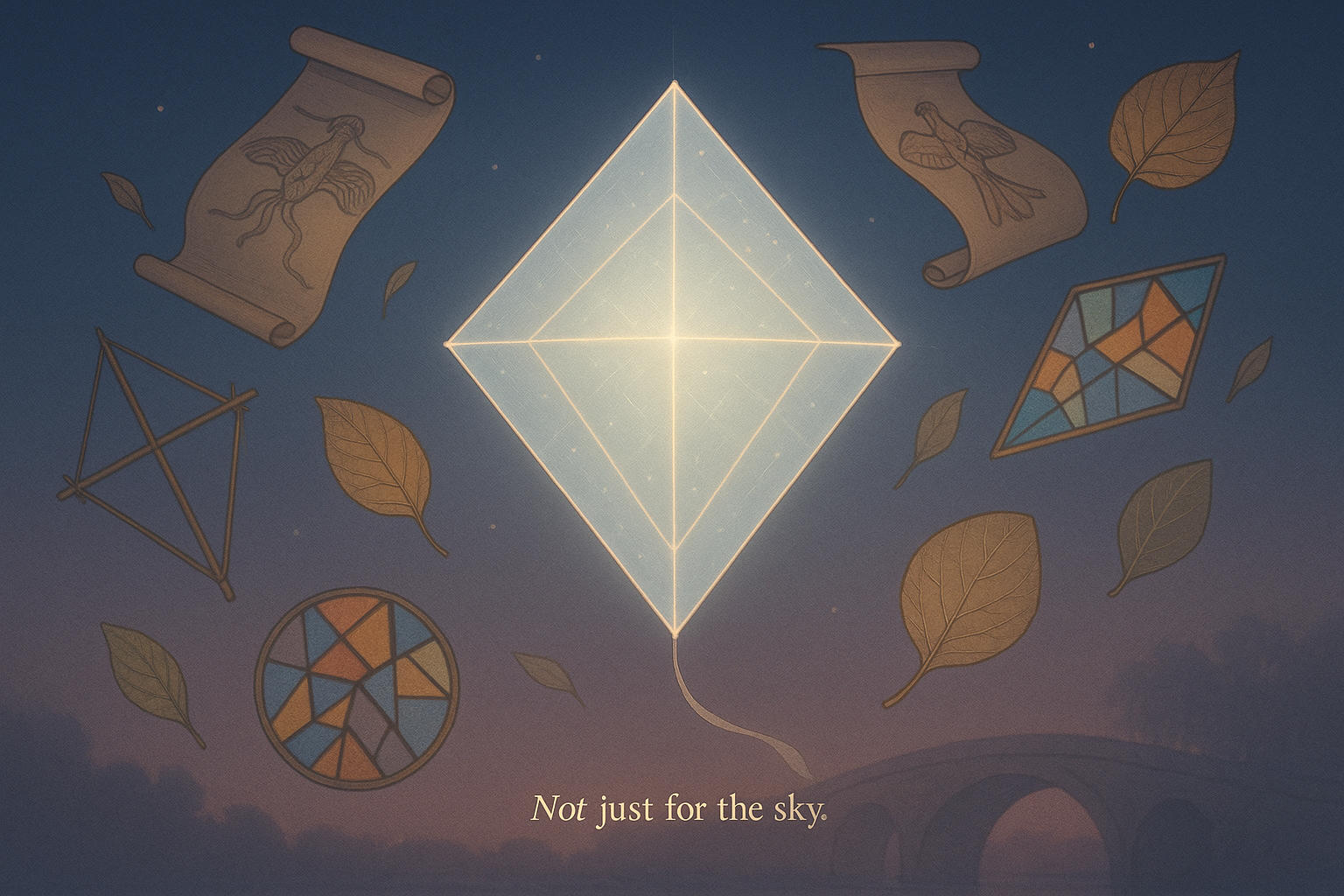 凧形の面積計算ツールが入力欄に基づいて瞬時に結果を表示し、問題解決をサポートする様子を示しています。