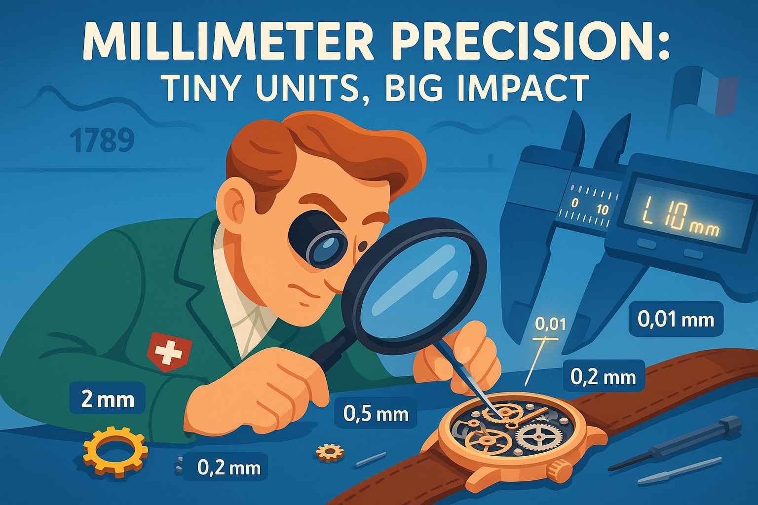 メートルからミリメートルへの変換 2