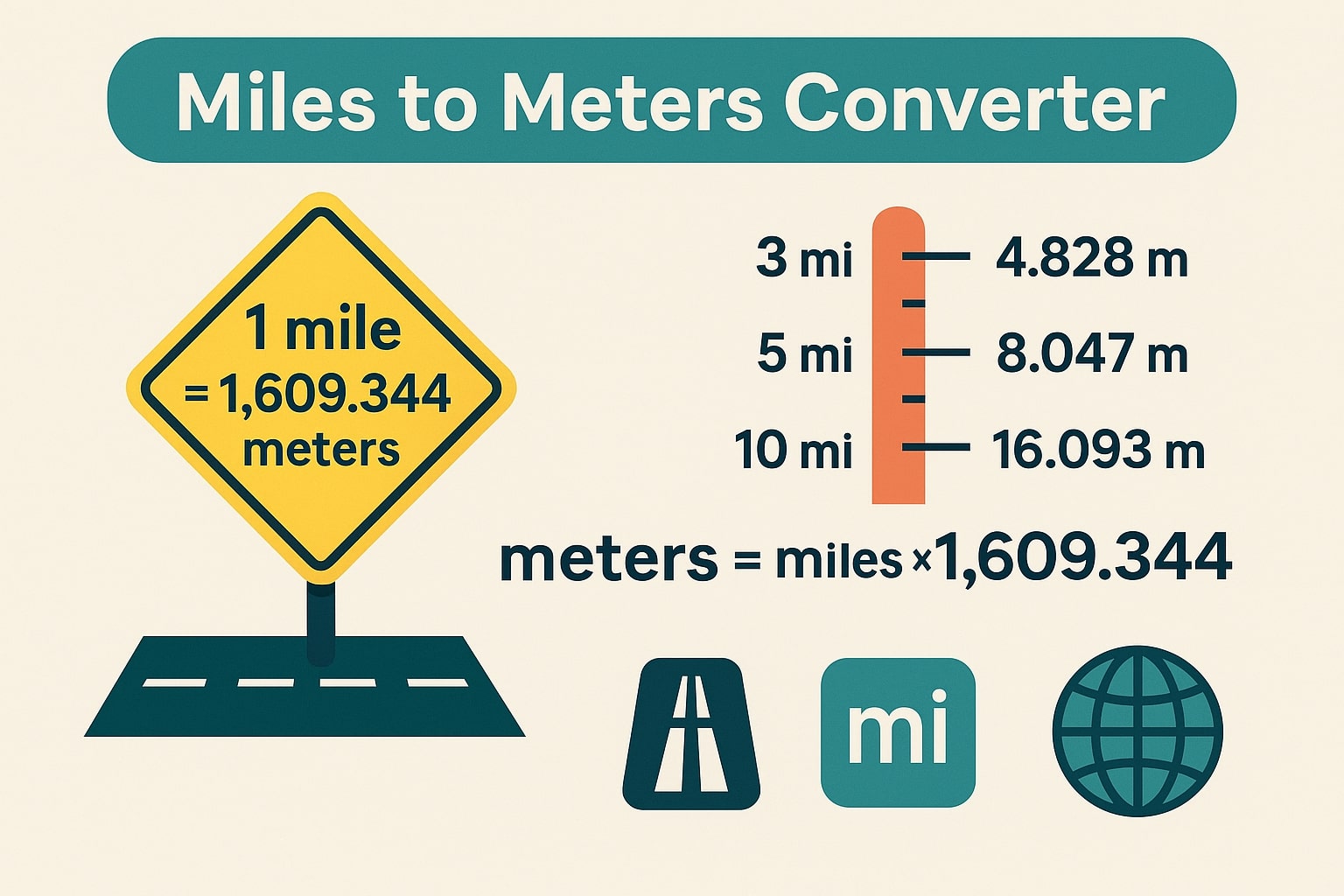 Miles to Meters 1