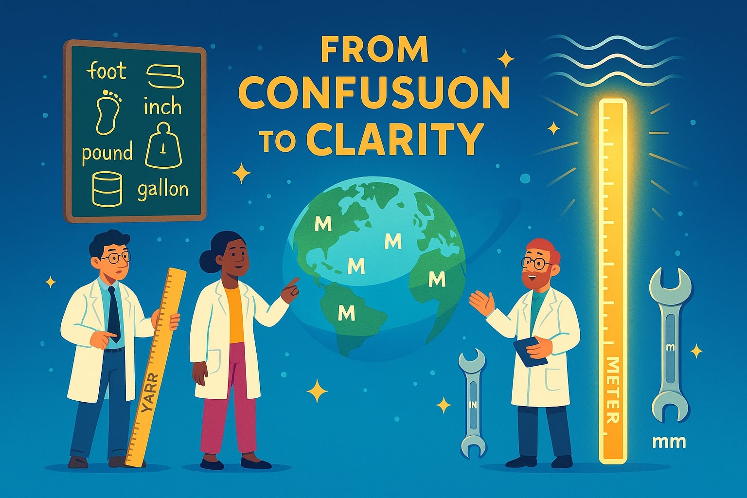 ミリメートルからメートルへの変換例2