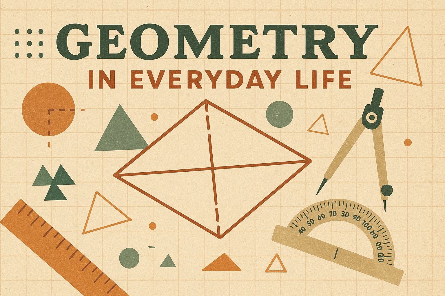 ひし形の面積計算ツールが入力欄と即時結果でユーザーが問題を容易に解決できる仕組みを示しています。