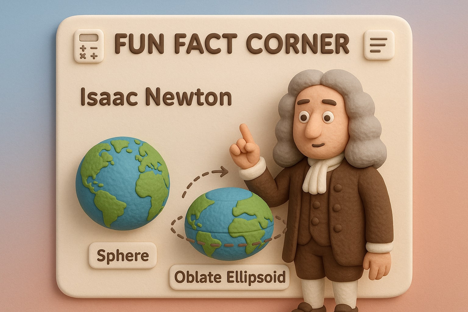 楕円体表面積計算ツールの操作例：入力欄と即時結果表示により問題解決が簡単になる様子を示しています。