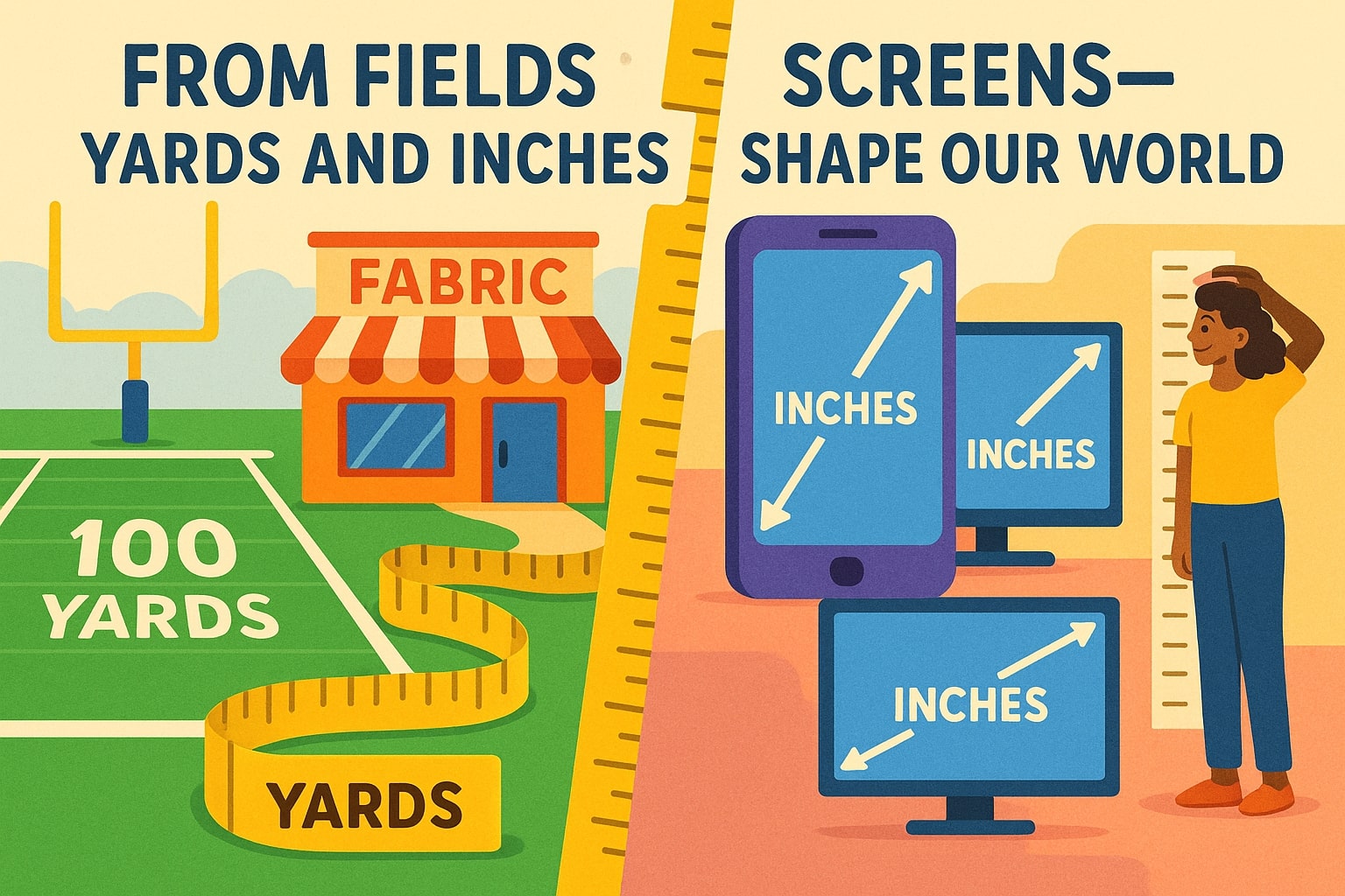 ヤードからインチへの変換2