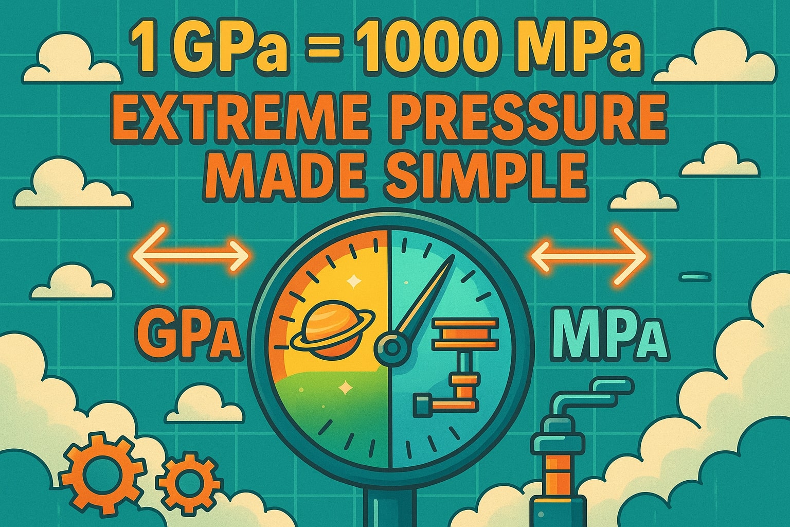 ギガパスカルからメガパスカルへの換算ツール