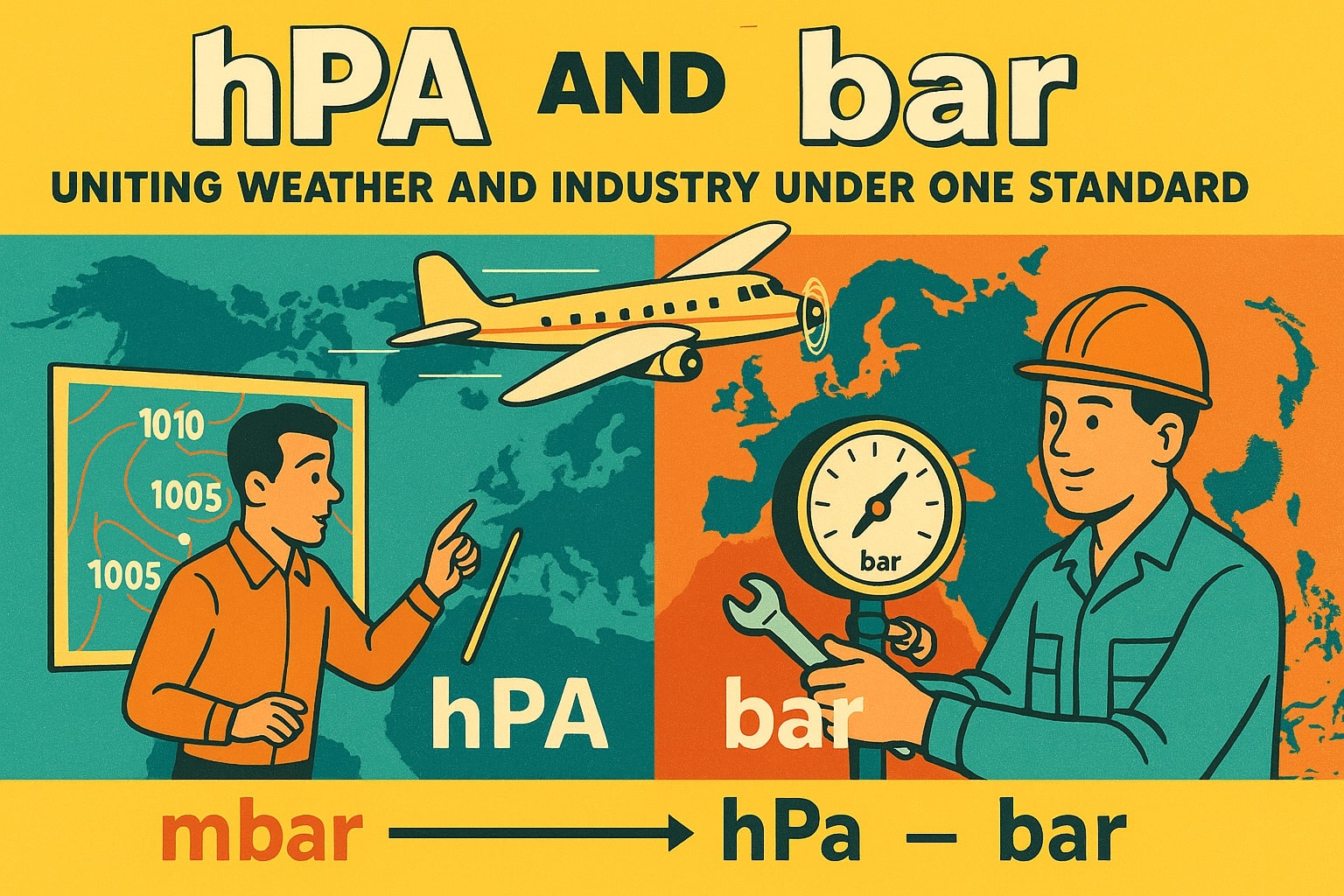 ヘクトパスカルからバール変換ツール