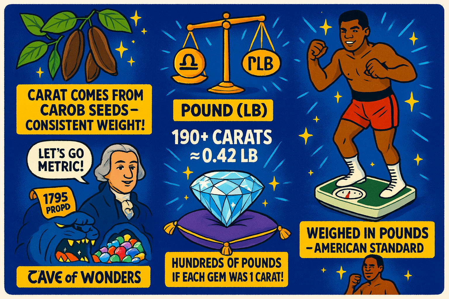 カラットからポンド変換ツール