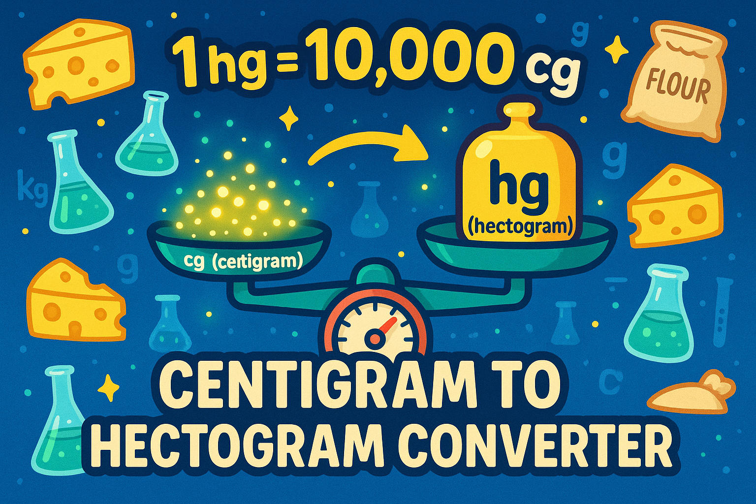 Centigram to Hectogram Converter