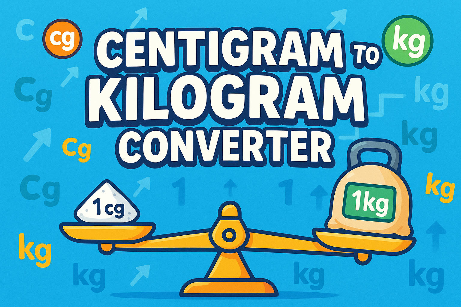 Centigram to Kilogram Converter
