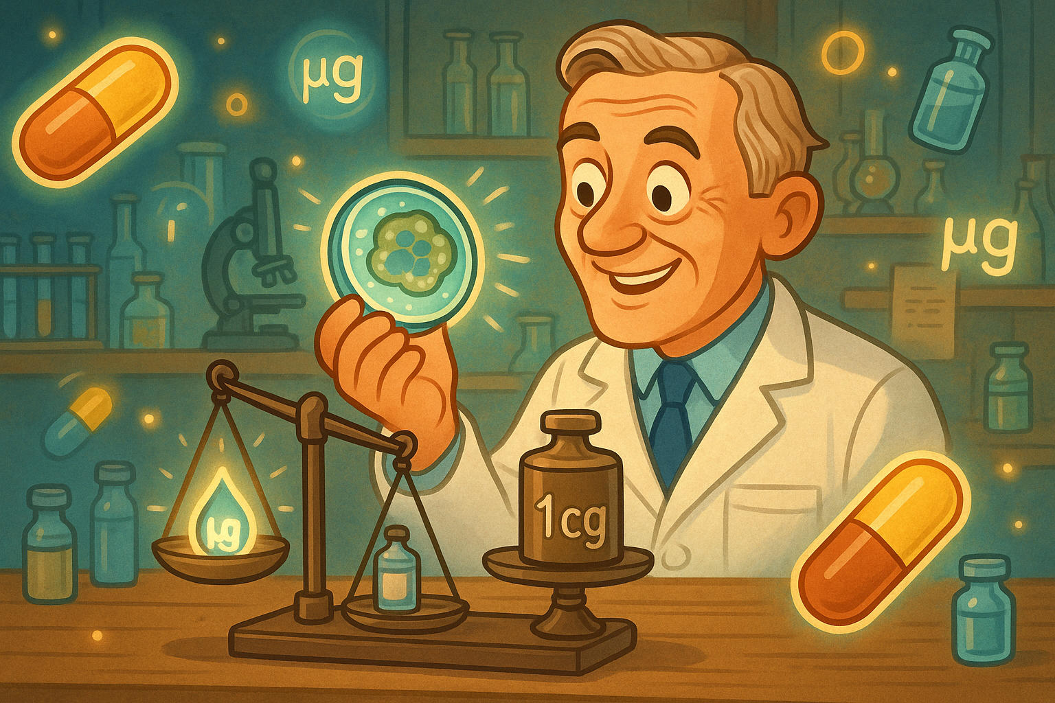 センチグラムからマイクログラムへの変換ツール