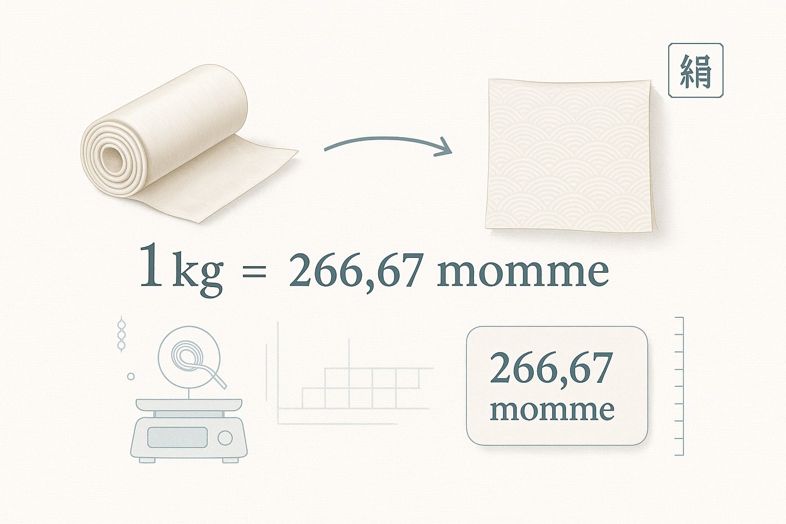 キログラムから匁の換算ツール