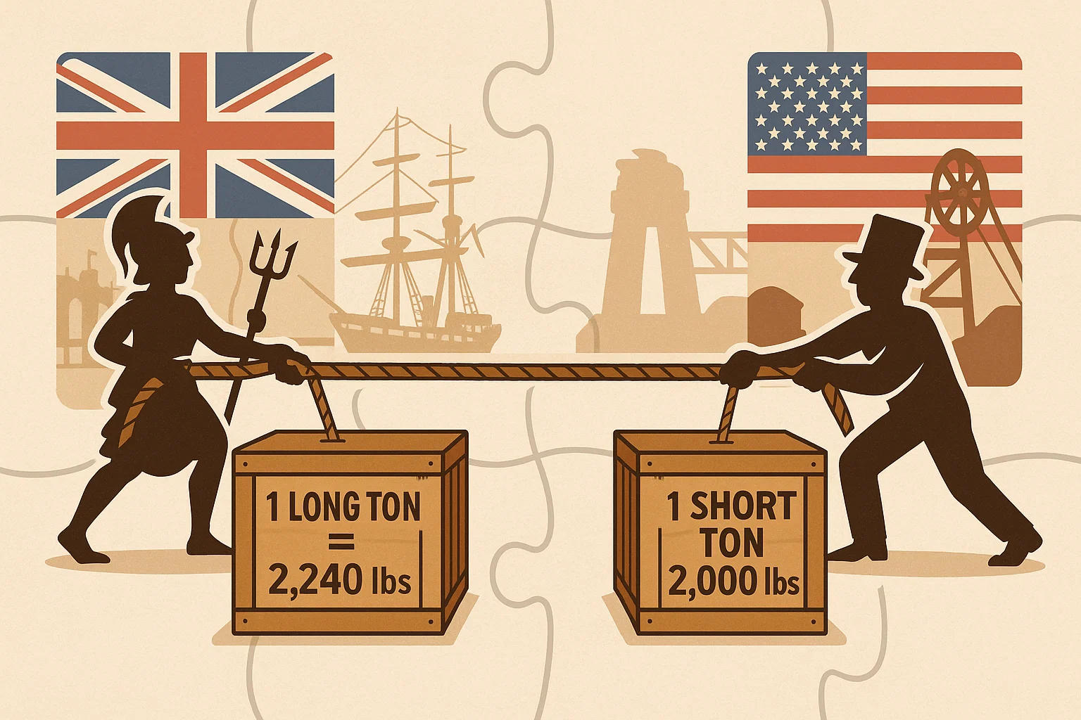 ロングトンからショートトンへの換算ツール