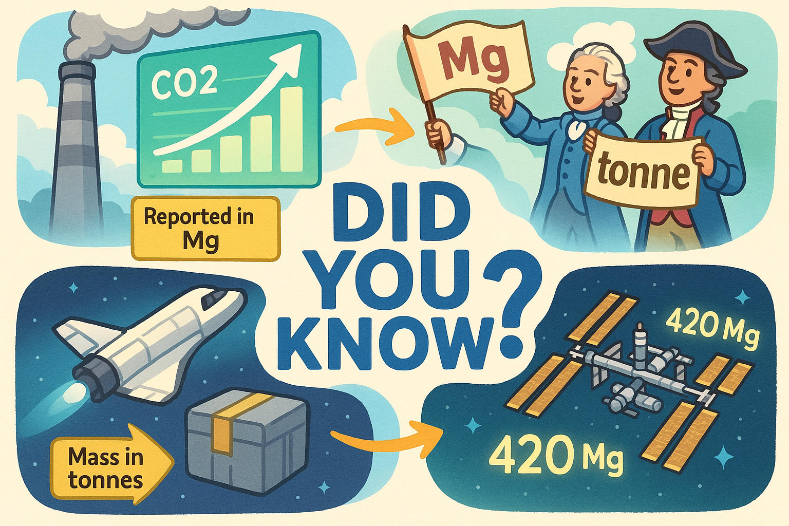 メガグラムからトンへの換算ツール