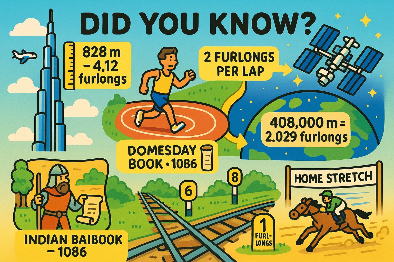 メートルからファーロングへの換算ツール