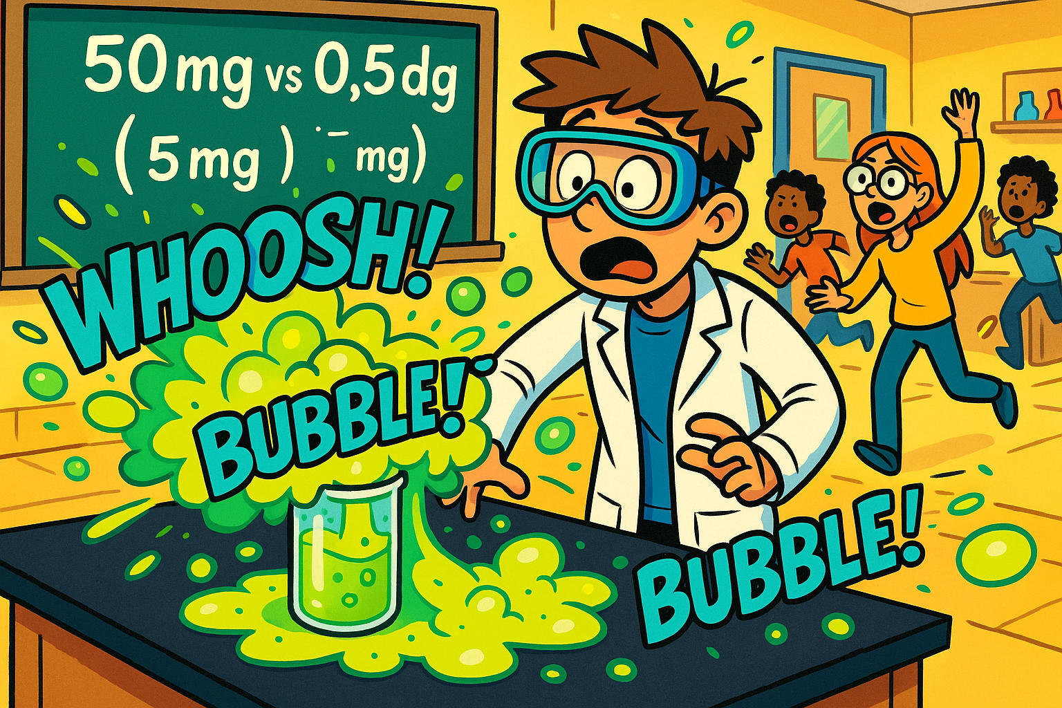 ミリグラムからデシグラムへの換算ツール