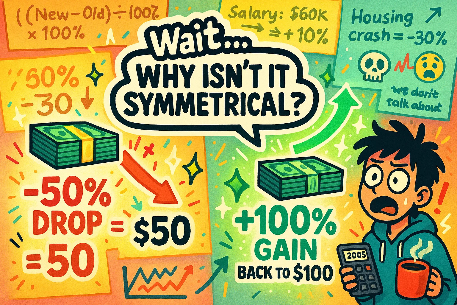 パーセント変化計算ツール