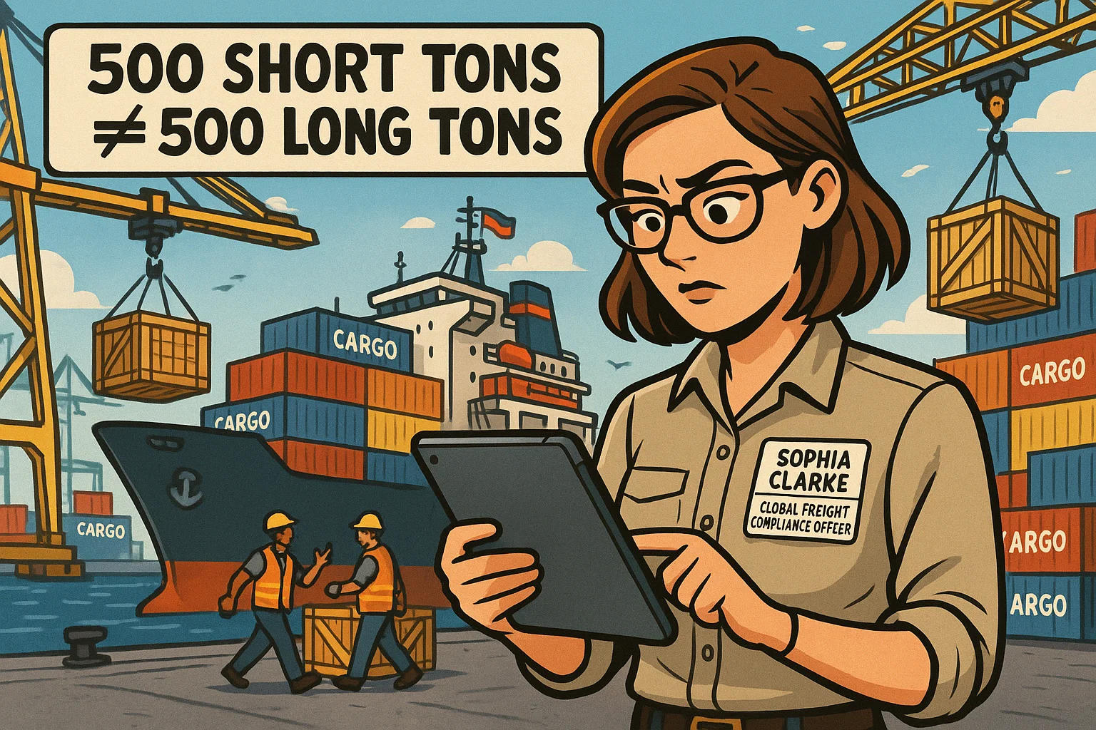 ショートトンからロングトンへの換算ツール