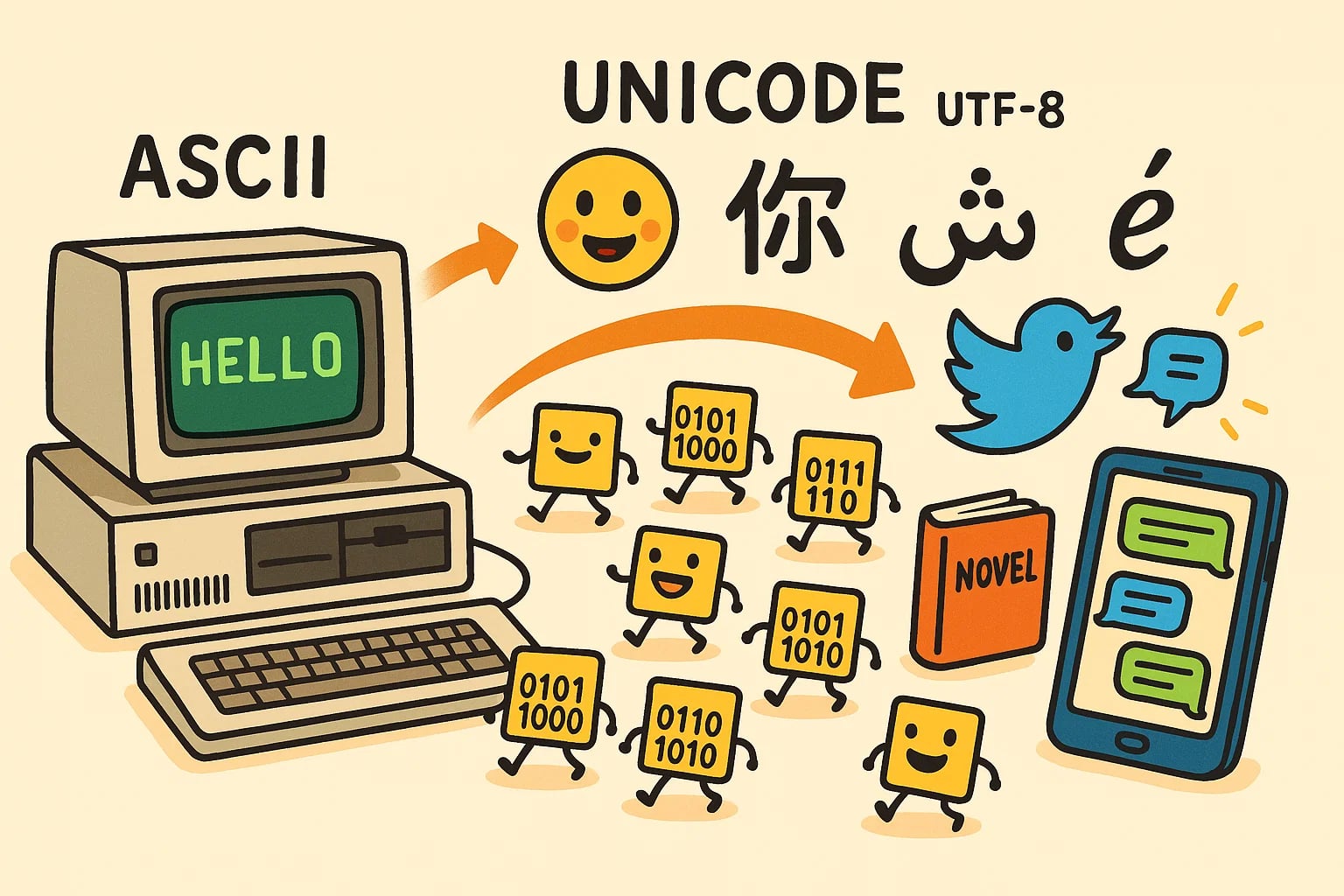 バイトから文字への変換ツール