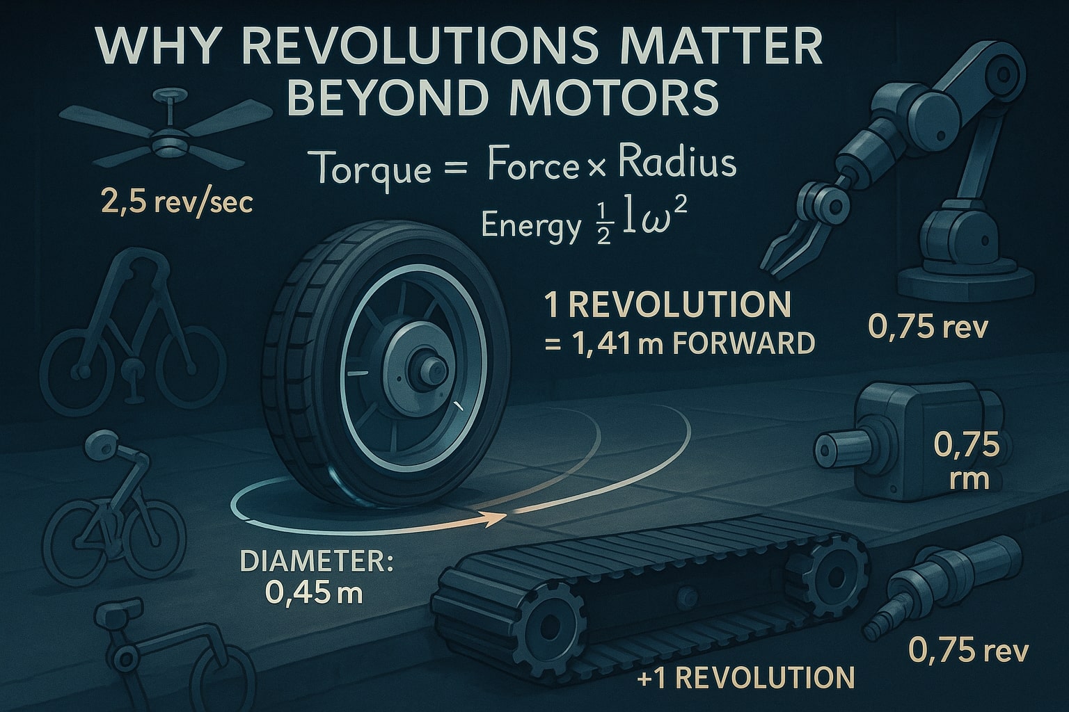 度から回転への変換ツール