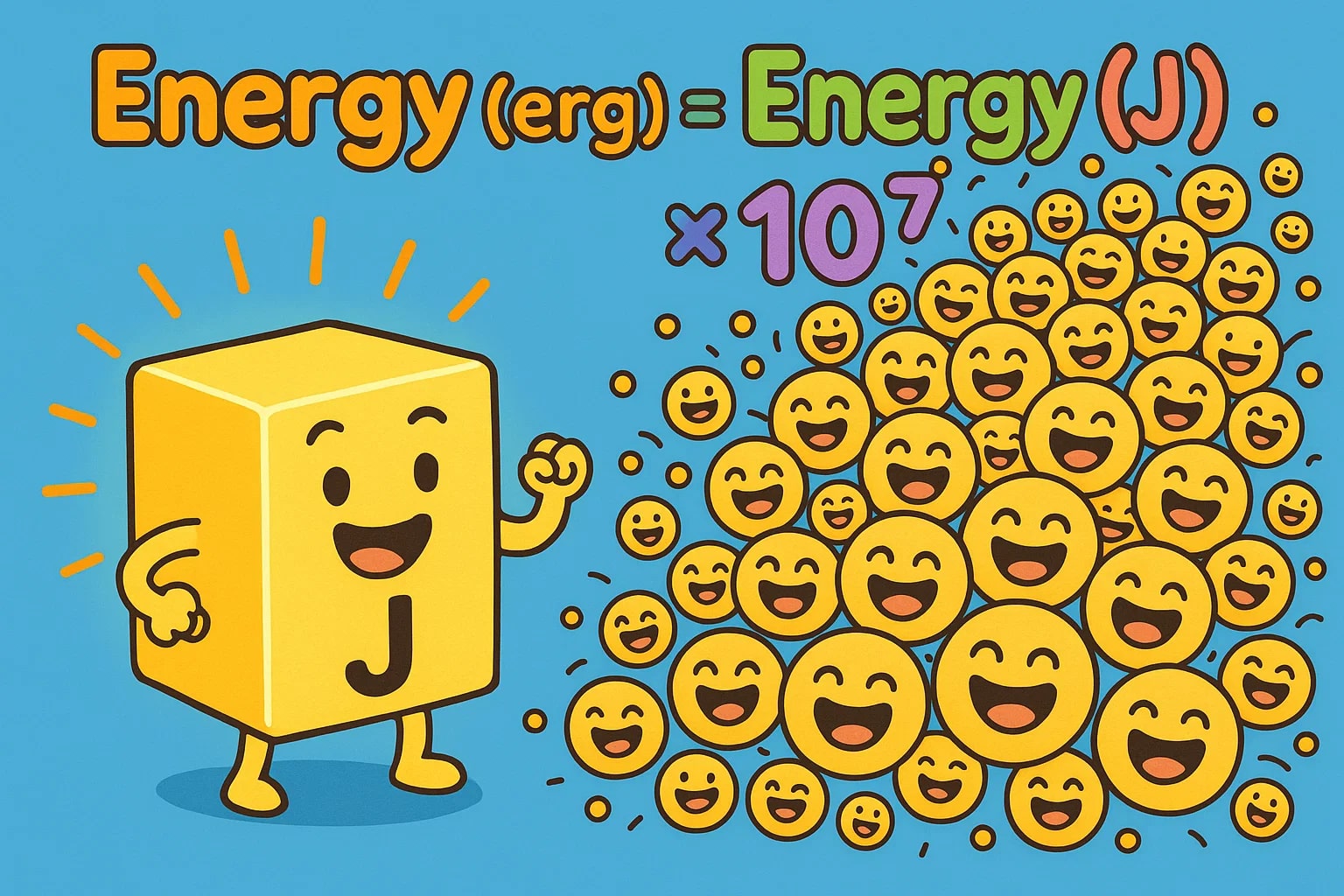 エルグからジュール変換ツール