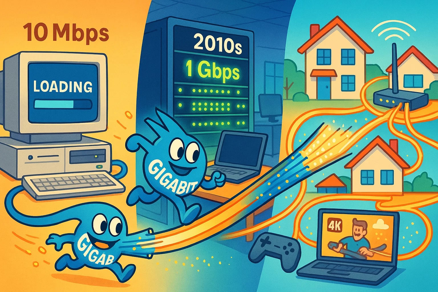 ギガビットからビットへの変換ツール