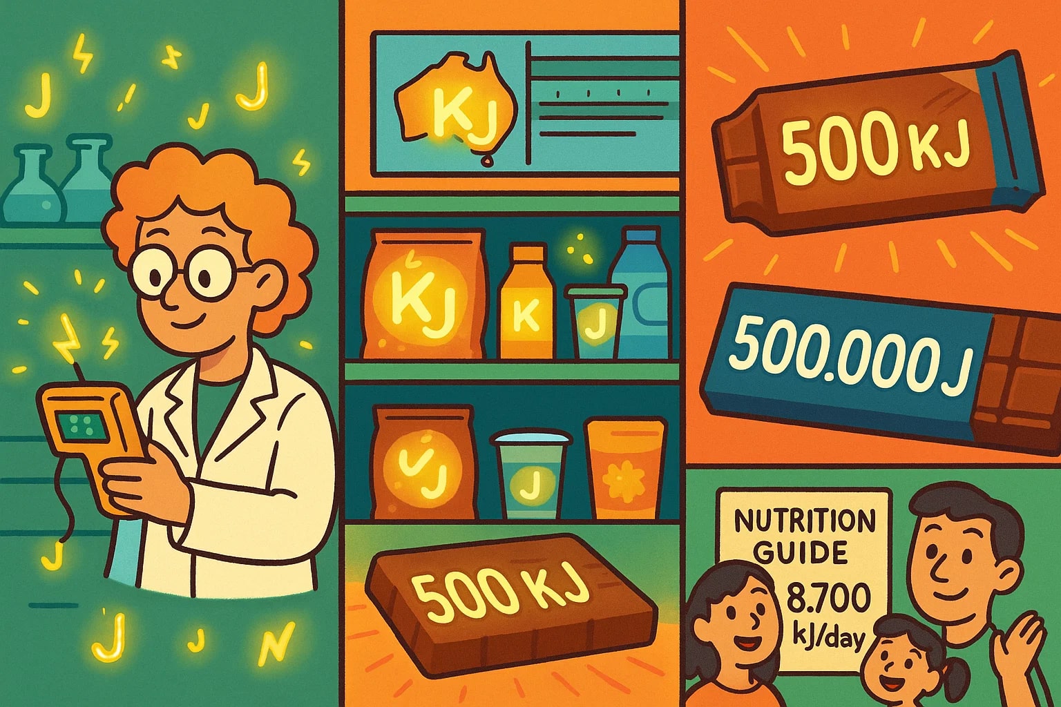 ジュールからキロジュール変換ツール