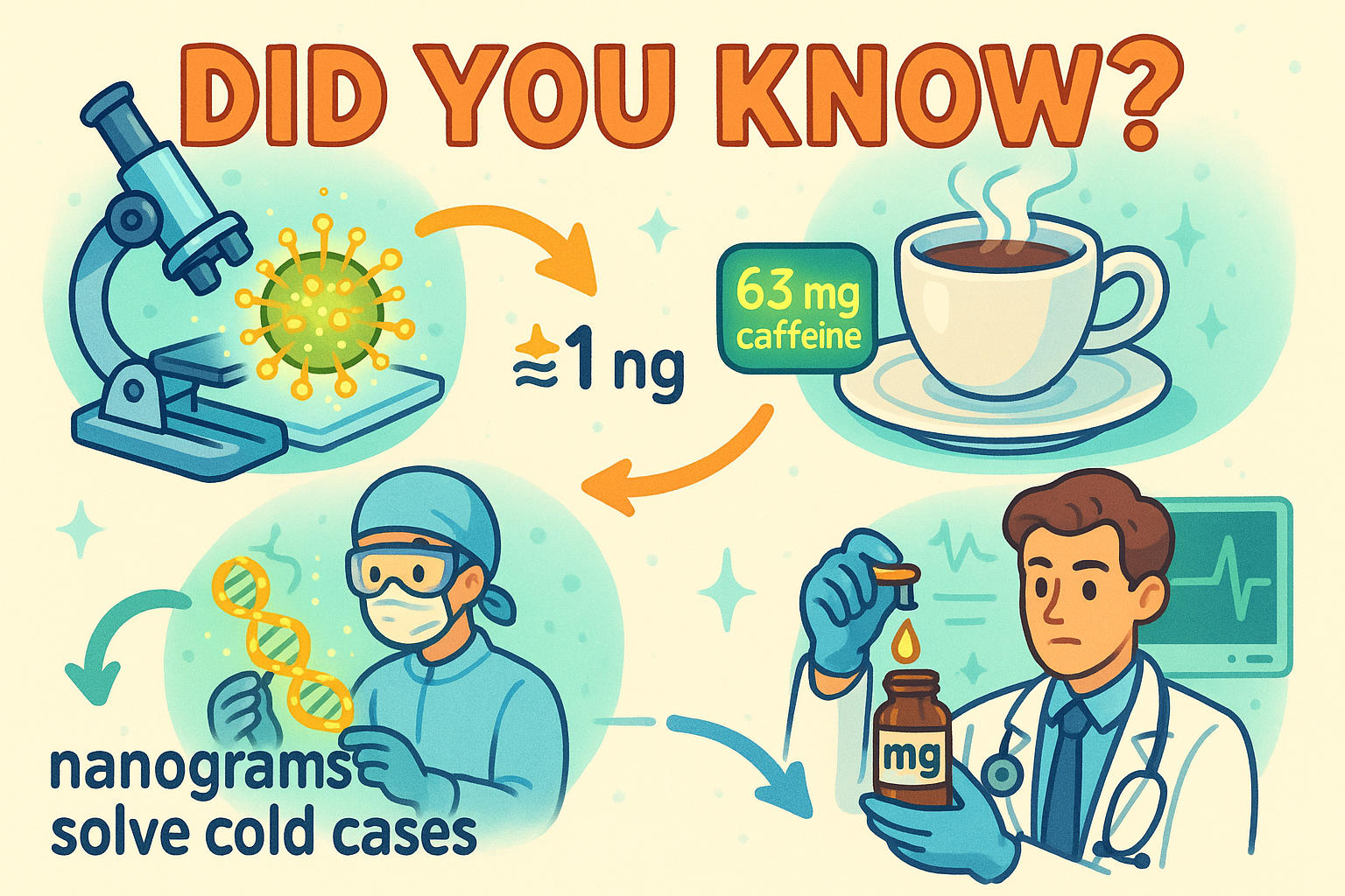 ナノグラムからミリグラムへの変換ツール