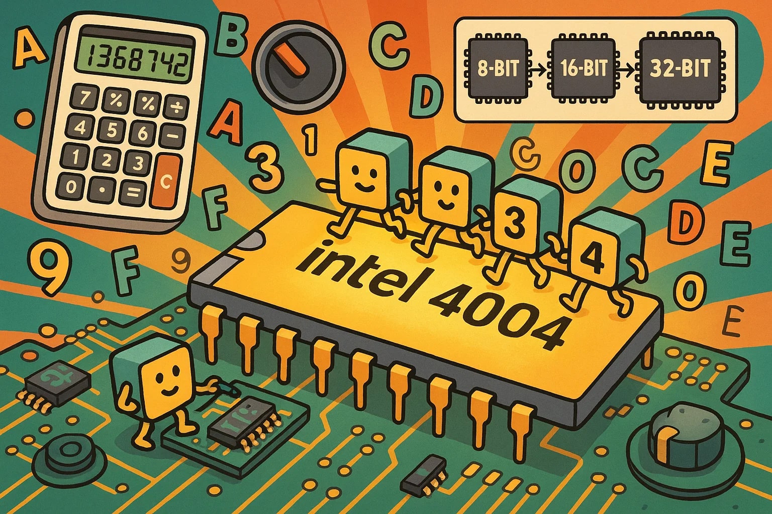 ニブルからビットへの変換ツール