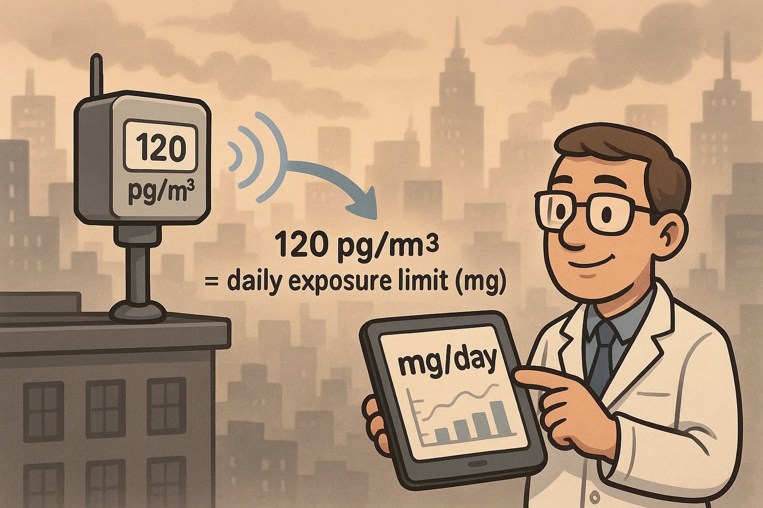 ピコグラムからミリグラムへの変換ツール