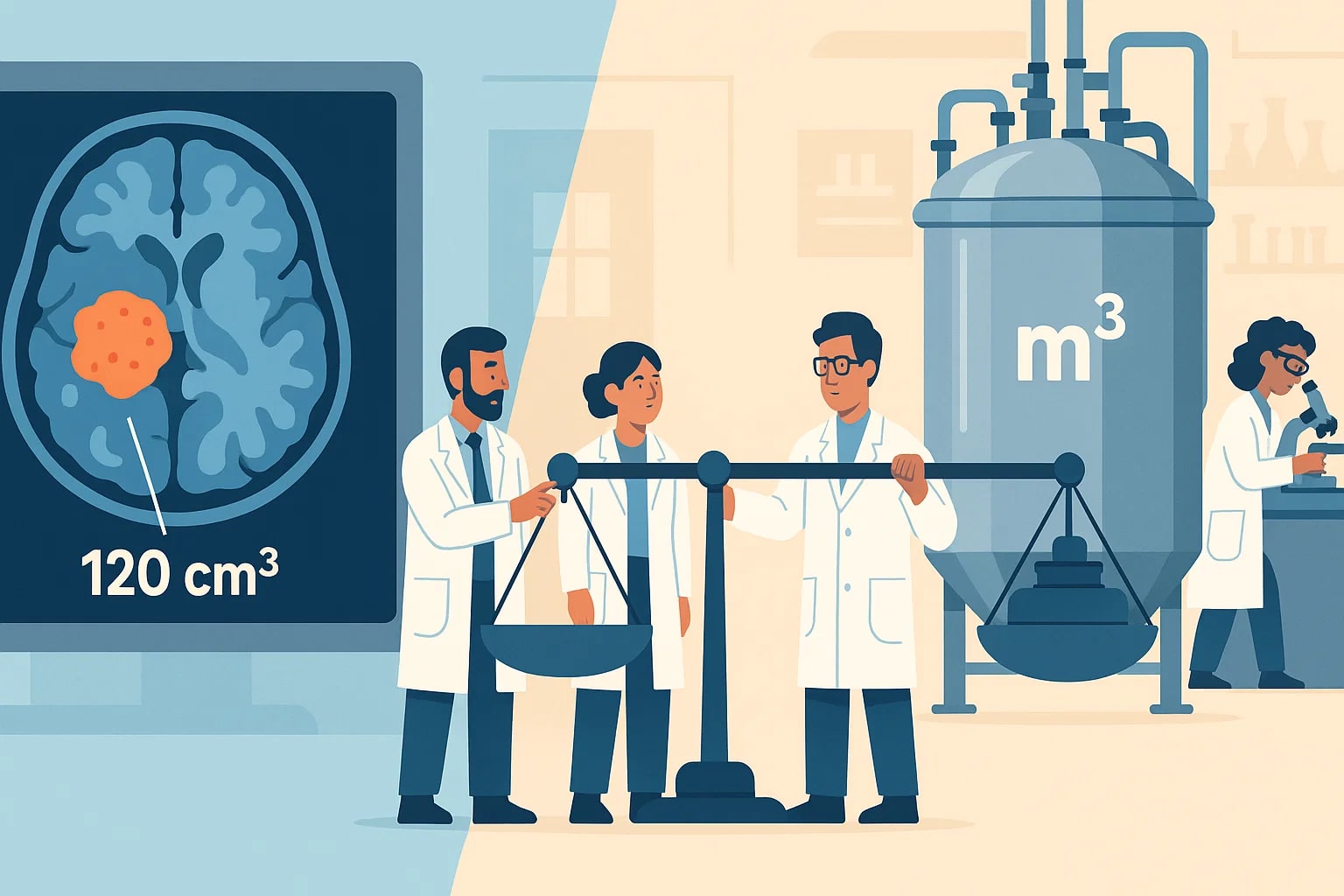 立方センチメートルから立方メートルへの変換ツール