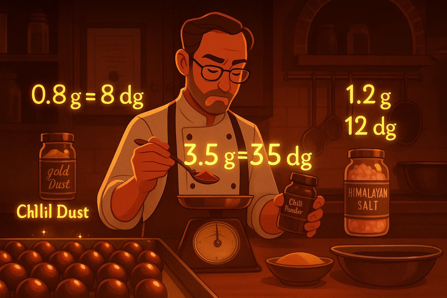 グラムからデシグラム変換ツール