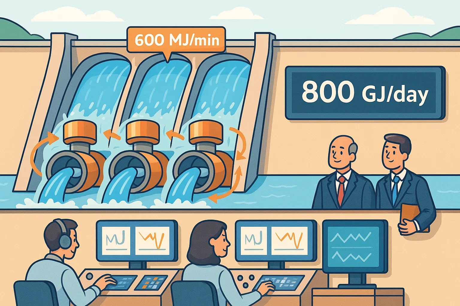 メガジュールからギガジュールへの変換ツール