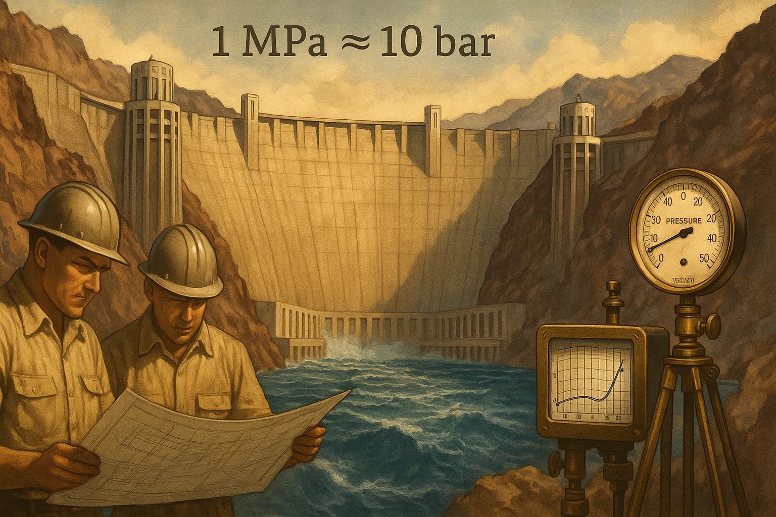 メガパスカルからバールへの換算ツール