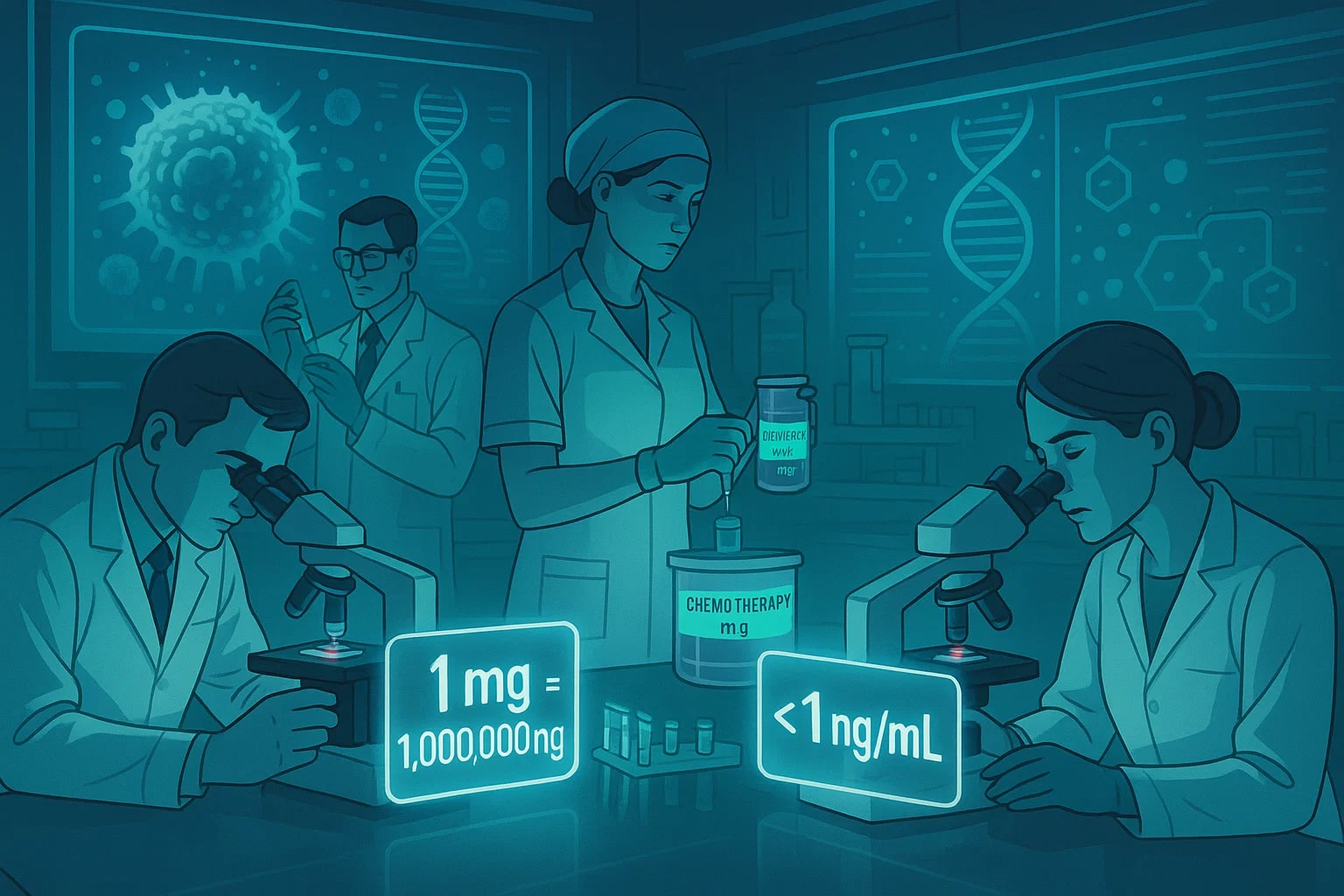 ミリグラム→ナノグラム換算ツール