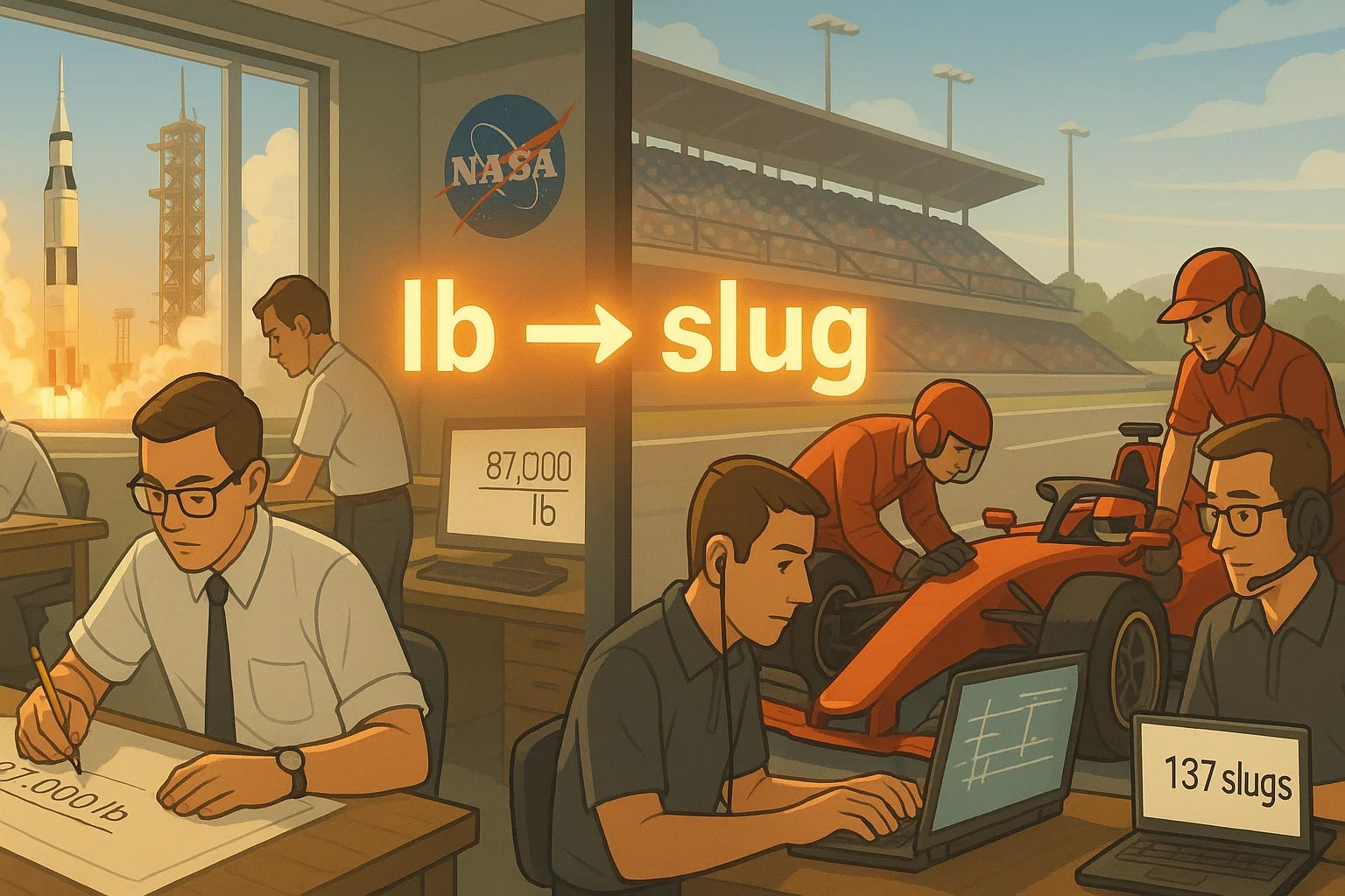 ポンドからスラッグへの変換ツール