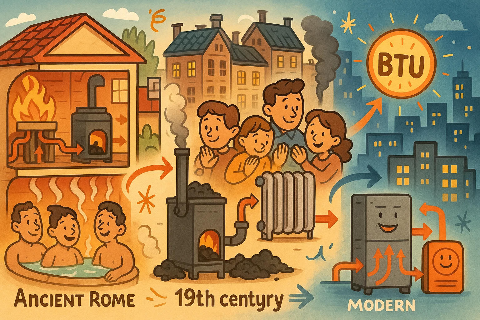 暖房用BTU計算ツール