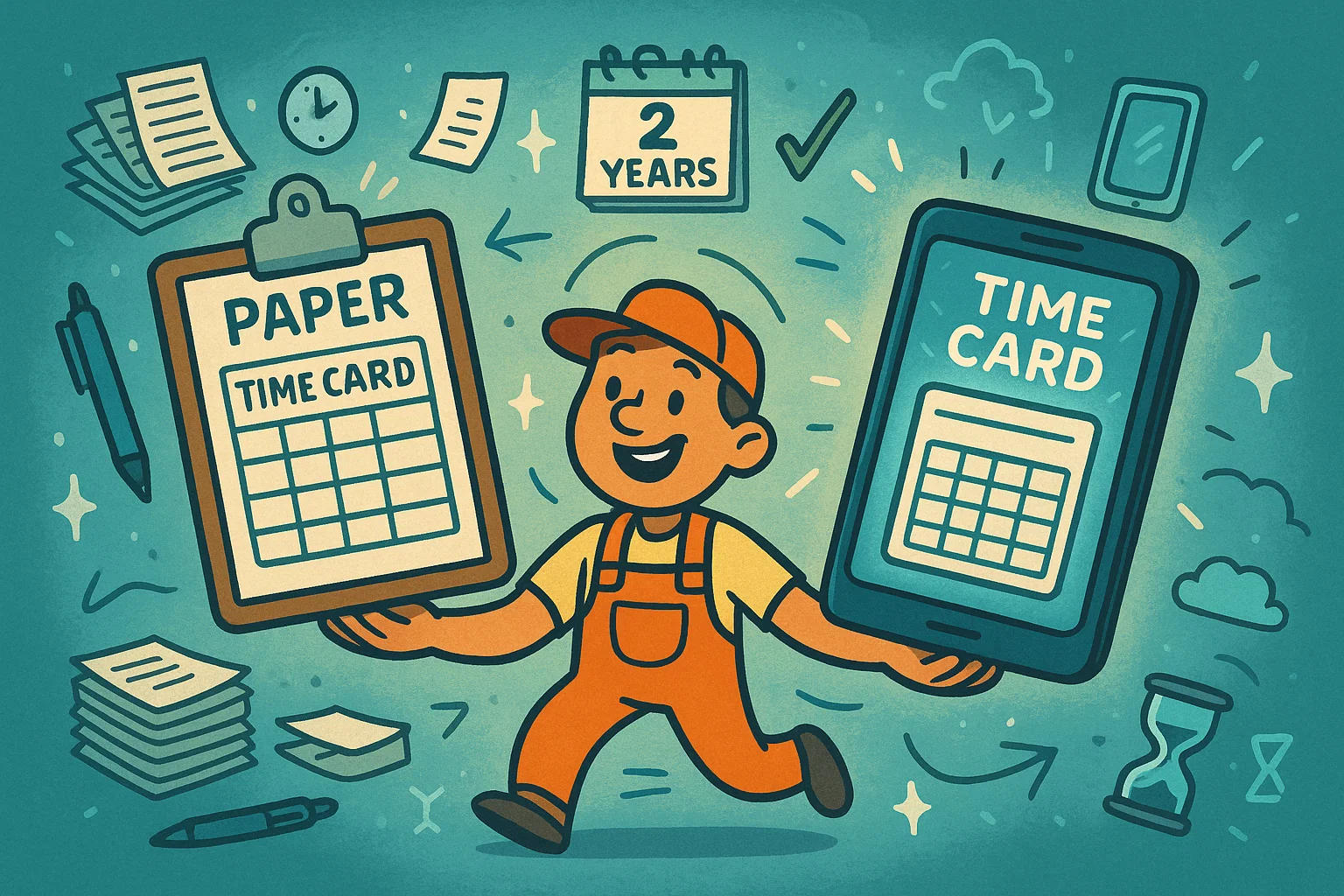 タイムカード計算ツール