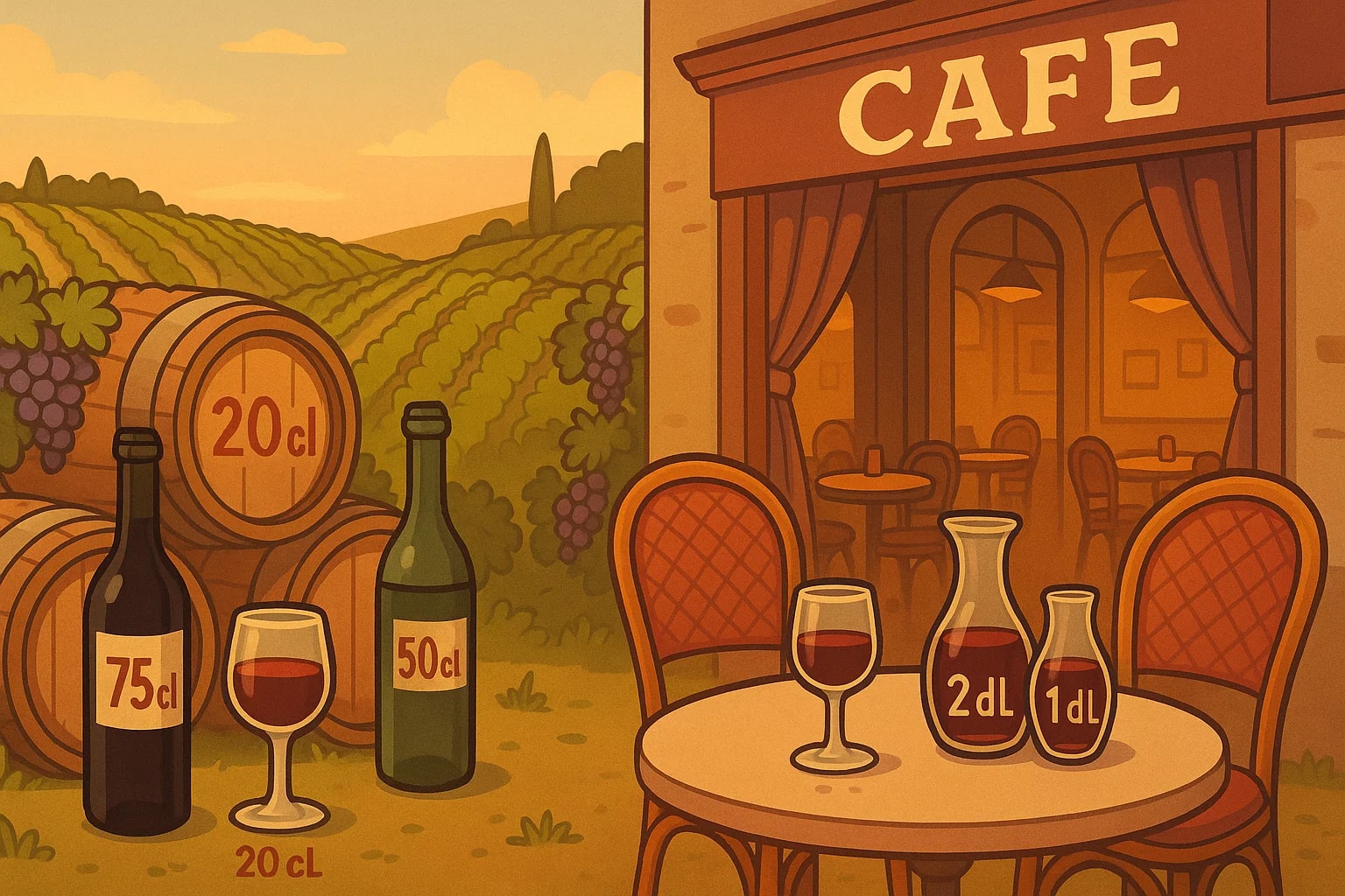 センチリットルからデシリットル変換ツール