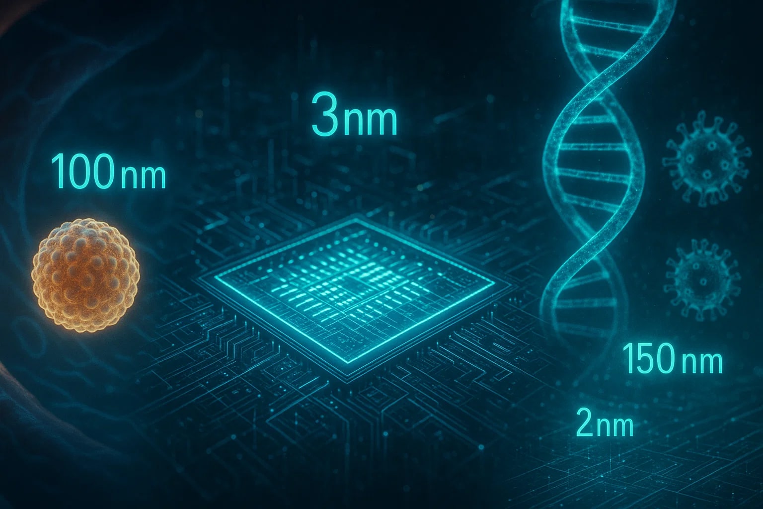 センチメートルからナノメートルへの変換ツール