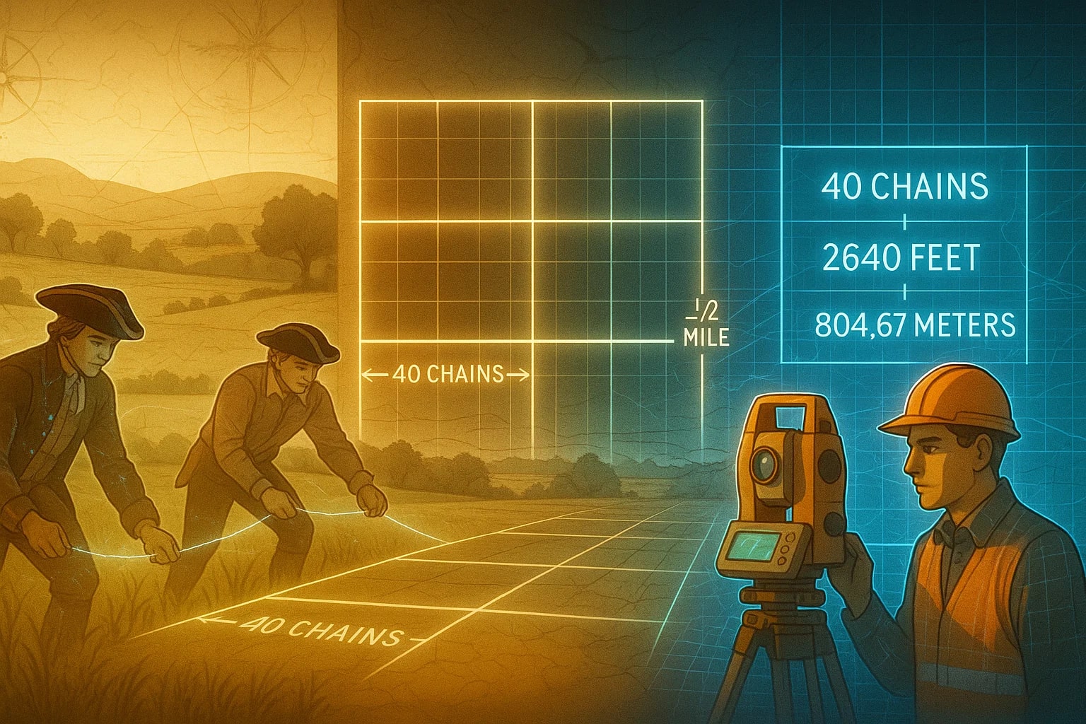 チェーンからフィートへの変換ツール