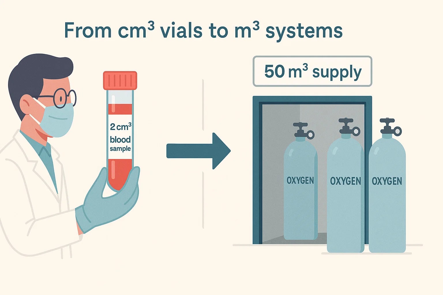 立方メートルから立方センチメートルへの換算ツール