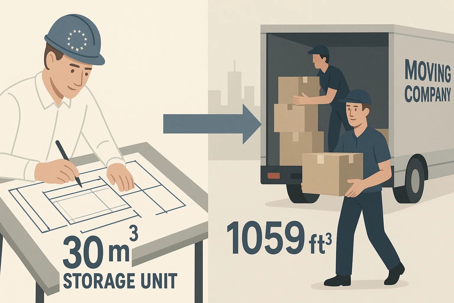 立方メートルから立方フィートへの換算ツール