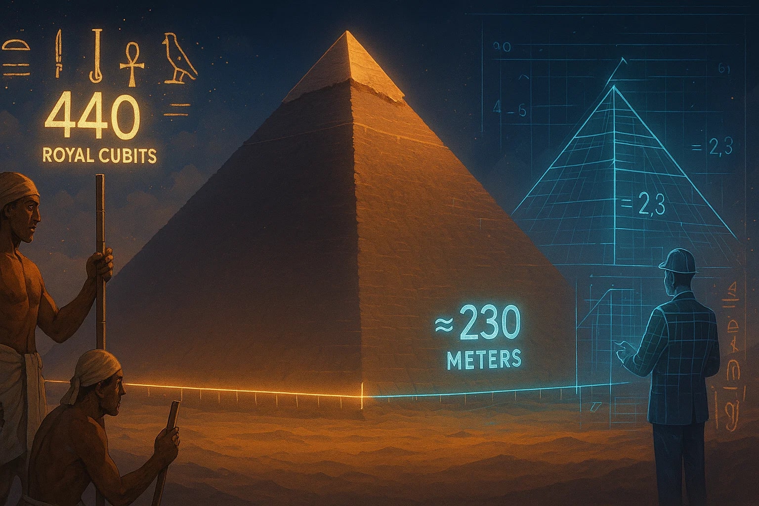 エルボー長さからメートル換算