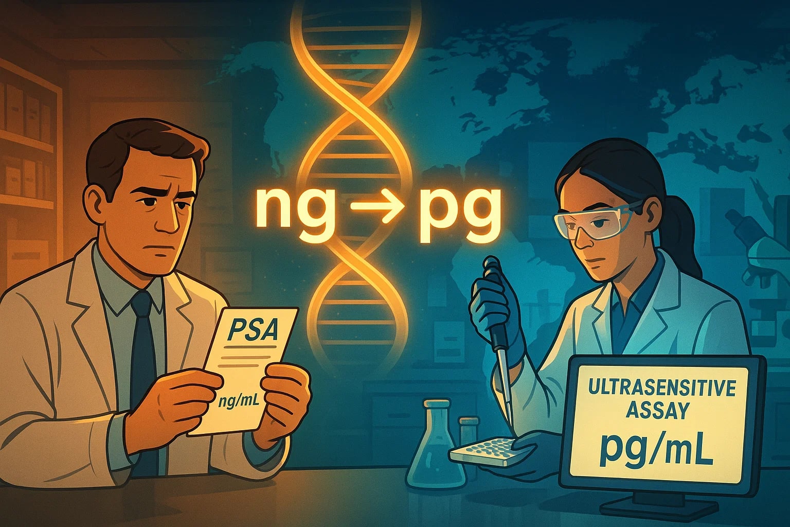 ナノグラムからピコグラムへの変換ツール