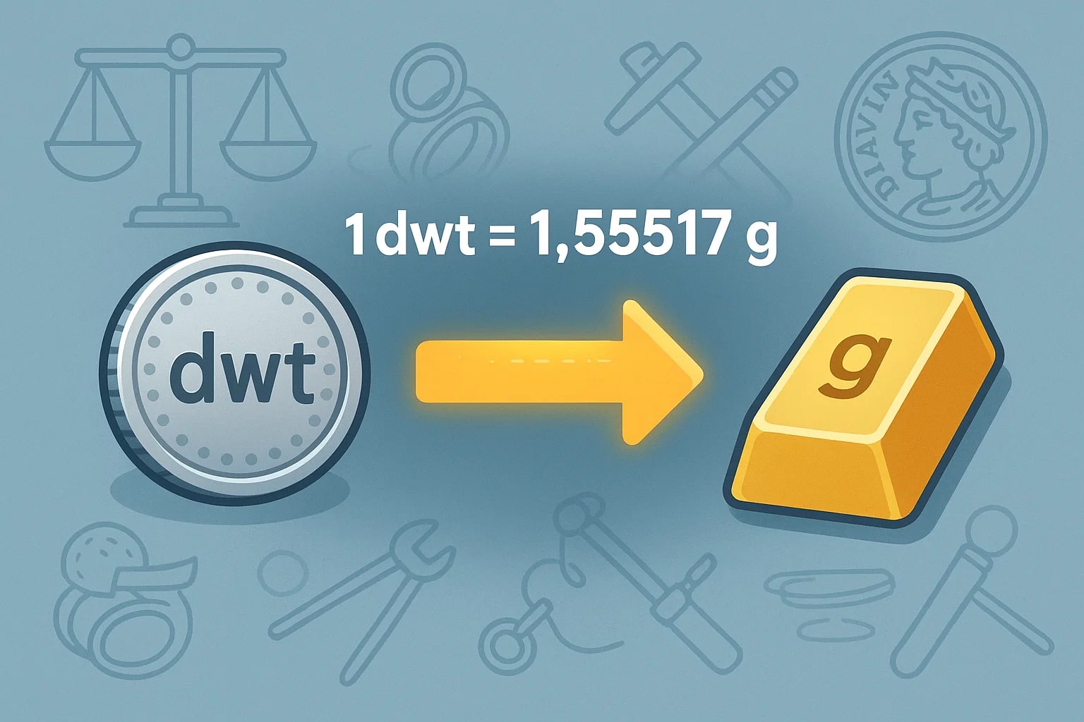 ペニウェイトからグラム換算ツール