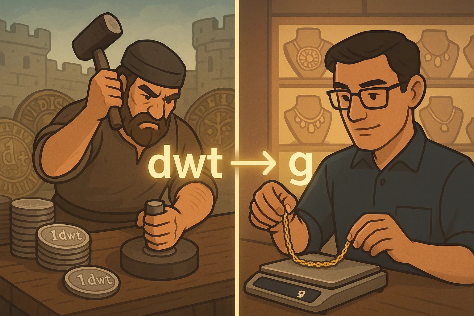 ペニウェイトからグラム換算ツール