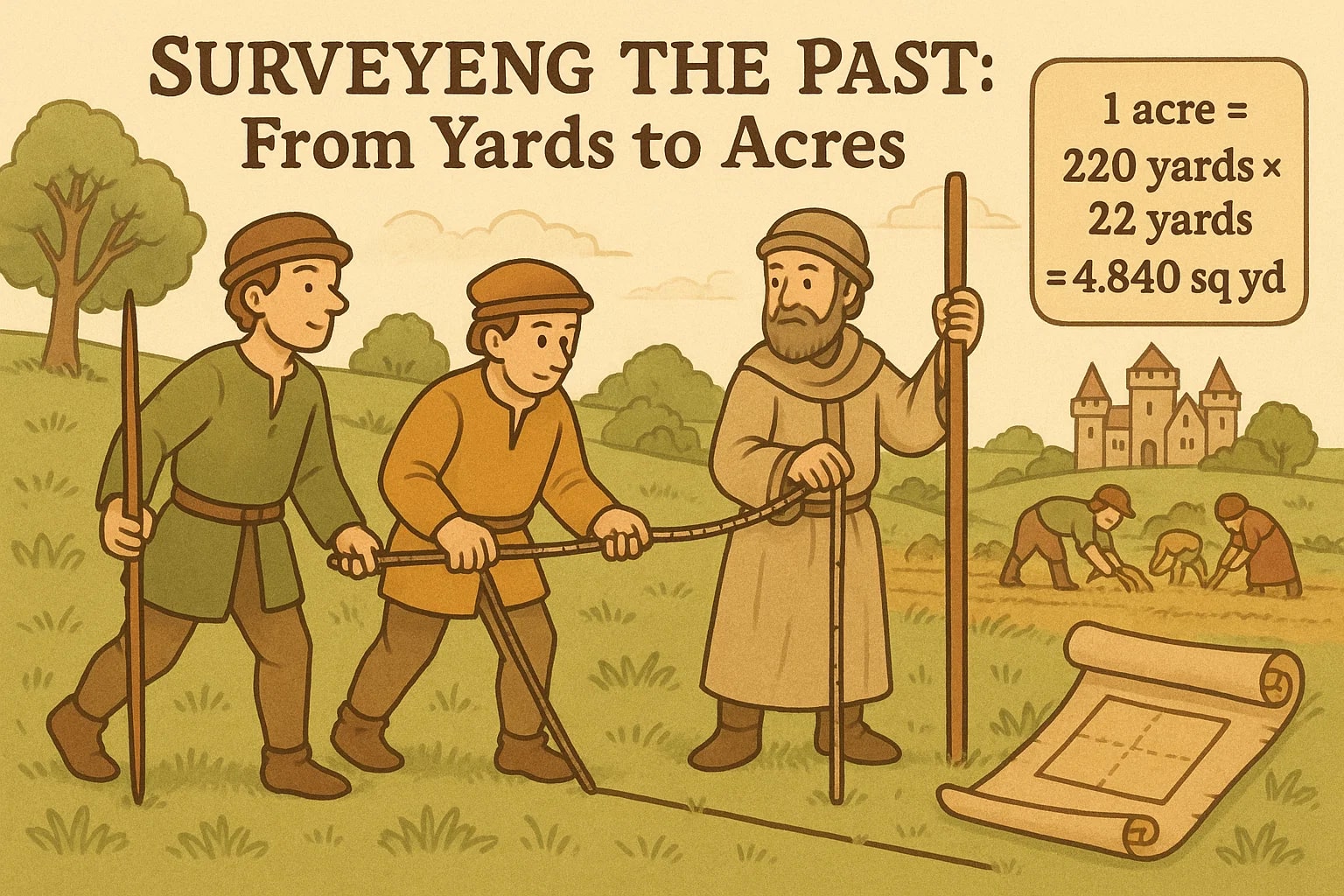 エーカーから平方ヤードへの換算ツール